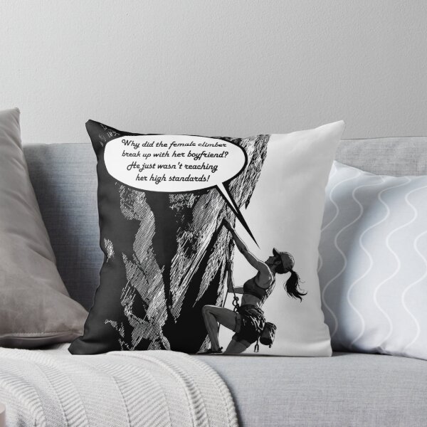 Item preview, Cute girl with a quote for climbers. #4 designed and sold by UrbanTRIP.