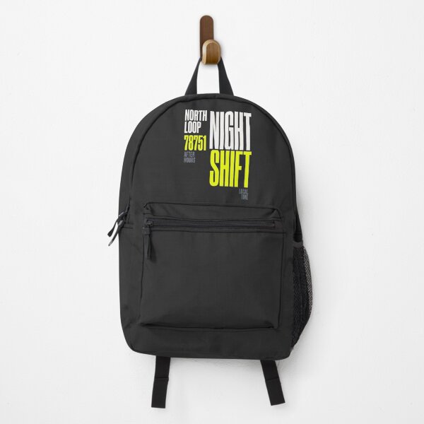 Item preview, Night Shift North Loop 78751 After Hours Typography designed and sold by SplashTastic.