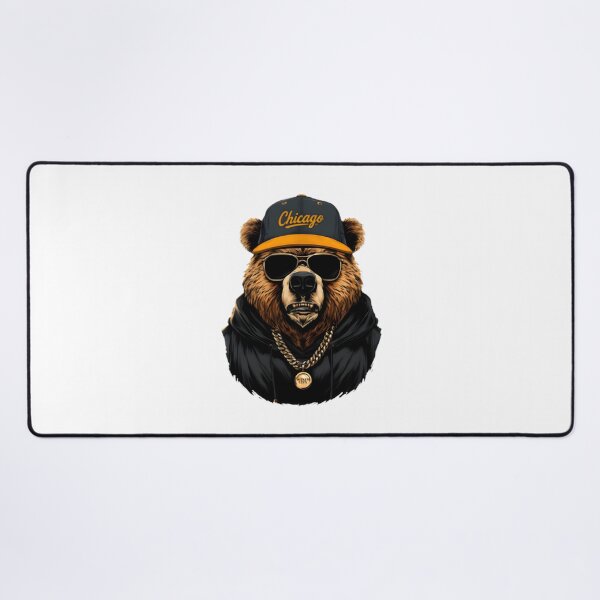Item preview, Chicago Bears Inspired Bear Mascot Design Celebrating Windy City Pride designed and sold by Vermooud.