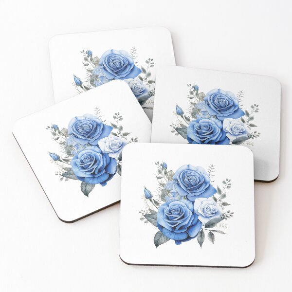 Item preview, Blue Rose | Elegant Floral Aesthetic Art designed and sold by Mandayartstudio.