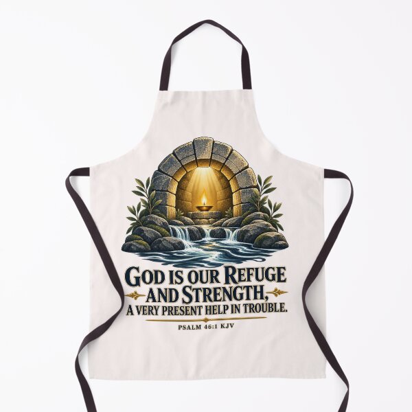 Item preview, Psalm 46:1 God Is Our Refuge Christian designed and sold by ChristianLife.