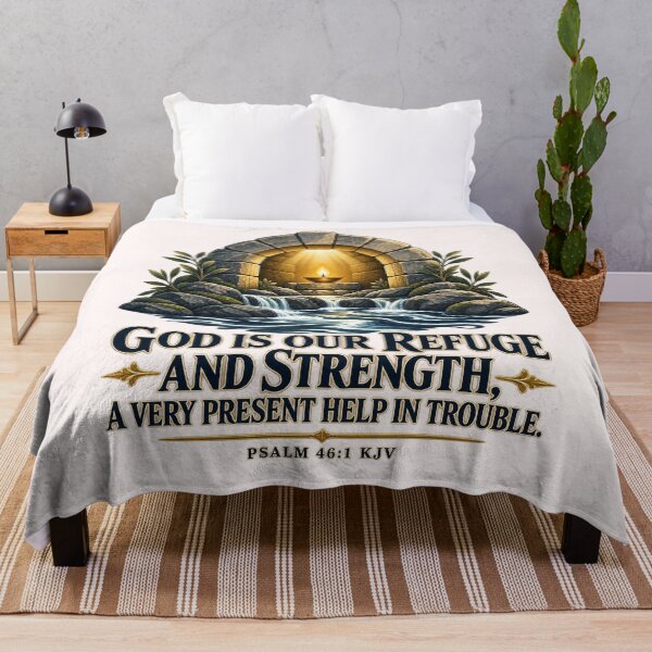 Item preview, Psalm 46:1 God Is Our Refuge Christian designed and sold by ChristianLife.