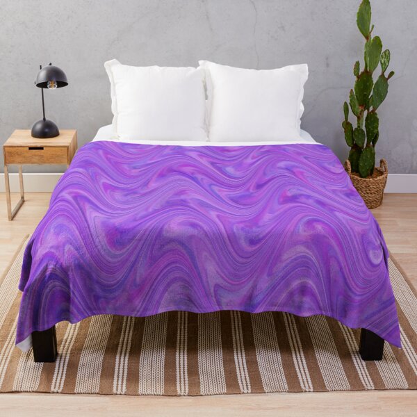 Item preview, Marbling Abstract Purple Pink designed and sold by ArtbyDebbieC.