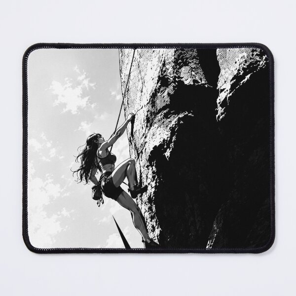 Item preview, Cute girl with a quote for climbers designed and sold by UrbanTRIP.