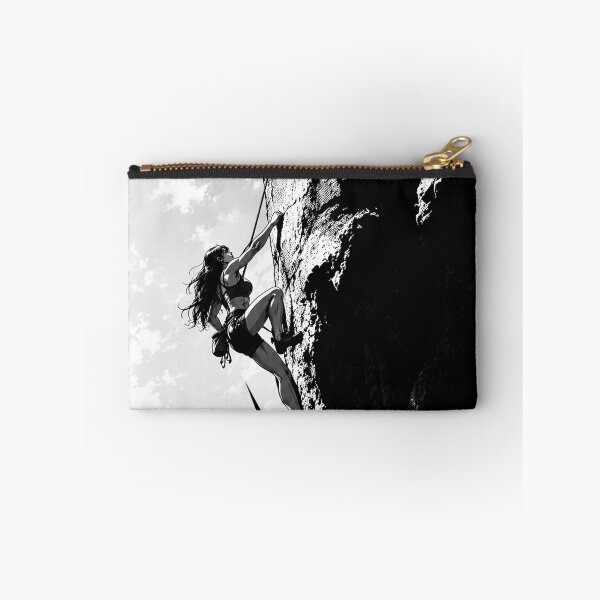 Item preview, Cute girl with a quote for climbers designed and sold by UrbanTRIP.