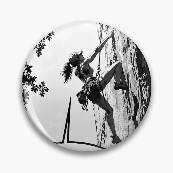 Item preview, Cute girl with a quote for climbers. #2 designed and sold by UrbanTRIP.