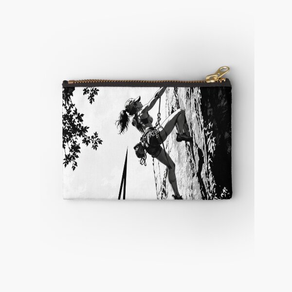 Item preview, Cute girl with a quote for climbers. #2 designed and sold by UrbanTRIP.