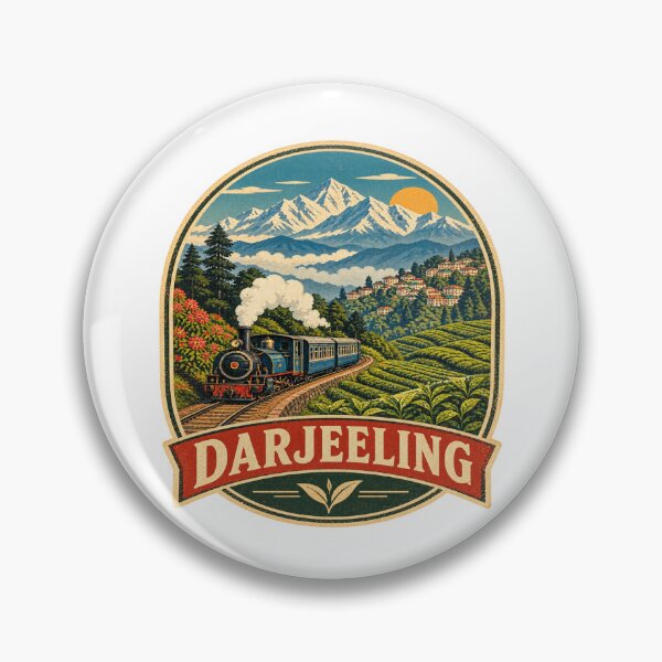 Artikelvorschau, Darjeeling Himalayan Railway Spielzeugzug Vintage Reise entworfen und verkauft von Globalcitytees.