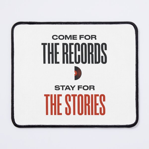 Item preview, Vinyl Collector Records and Stories Music Lover Graphic designed and sold by SplashTastic.