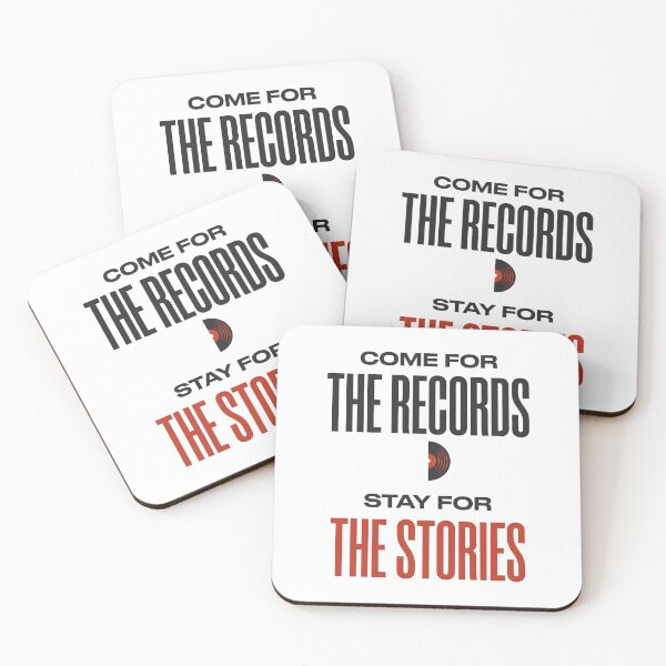 Item preview, Vinyl Collector Records and Stories Music Lover Graphic designed and sold by SplashTastic.