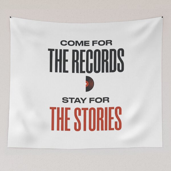 Item preview, Vinyl Collector Records and Stories Music Lover Graphic designed and sold by SplashTastic.
