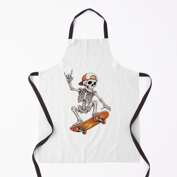 Item preview, Skeleton Playing Skateboarding Illustration designed and sold by OlyvieArt.