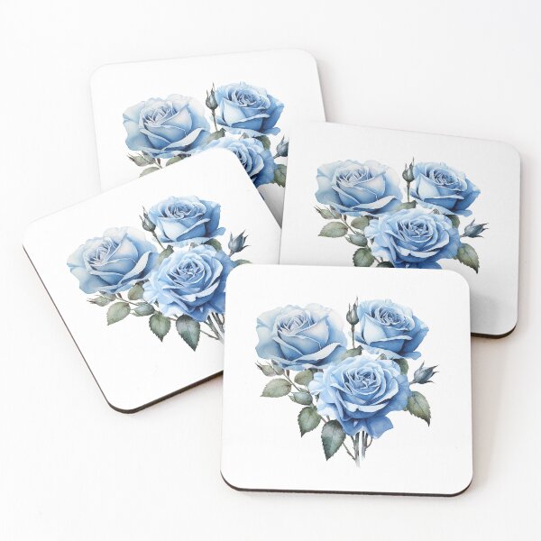 Item preview, Blue Rose | Elegant Floral Aesthetic Art designed and sold by Mandayartstudio.