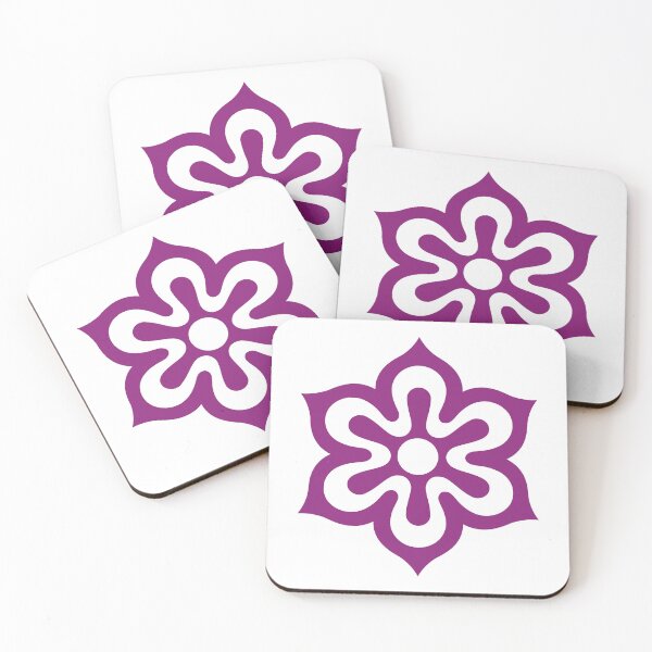 Item preview, Kyoto Prefecture Official Emblem - Purple Flower Symbol designed and sold by simefaula.