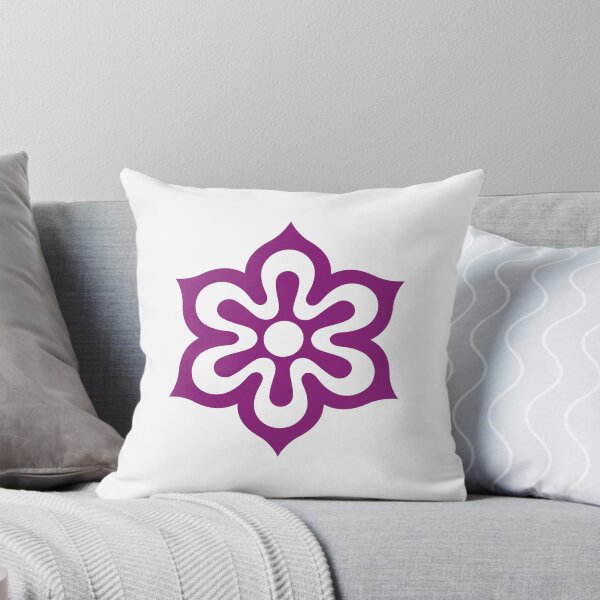 Item preview, Kyoto Prefecture Official Emblem - Purple Flower Symbol designed and sold by simefaula.