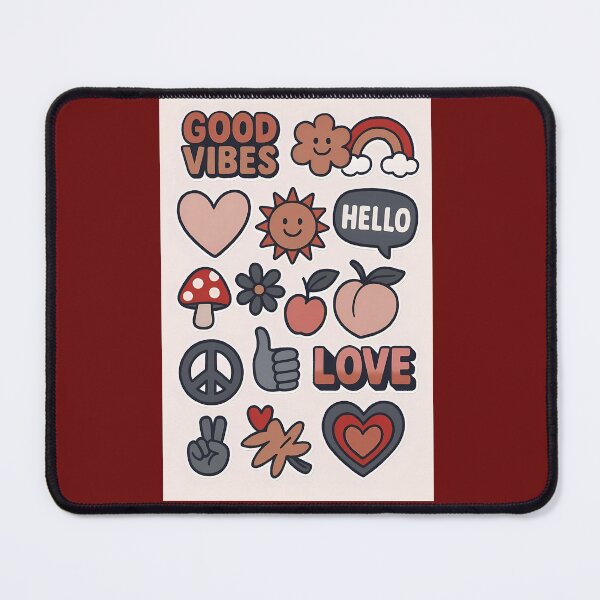 Item preview, Good Vibes Cute Sticker Collage designed and sold by AbeiiStore.