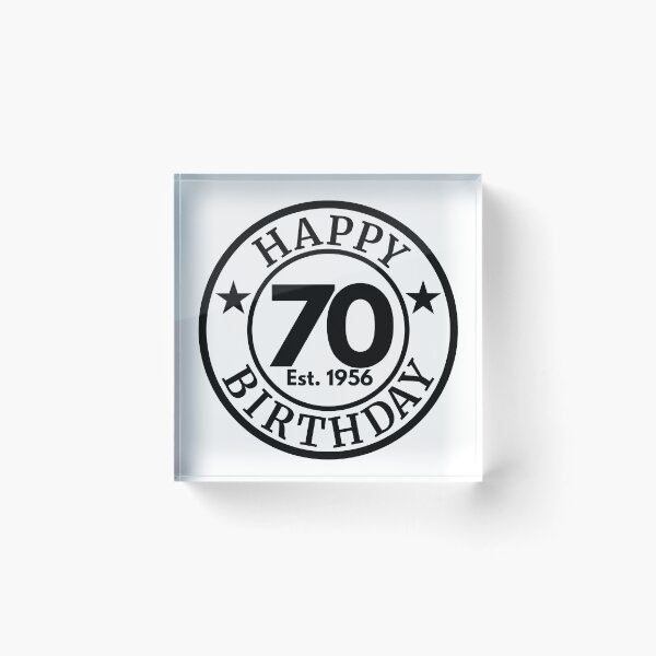 Item preview, 70th Birthday | 1956 Birthday Gift designed and sold by highflycrafts.