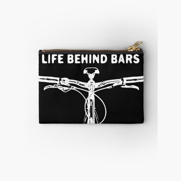 Item preview, Life Behind Bars Funny Cycling Motorcycle Rider designed and sold by SiroBellucci.
