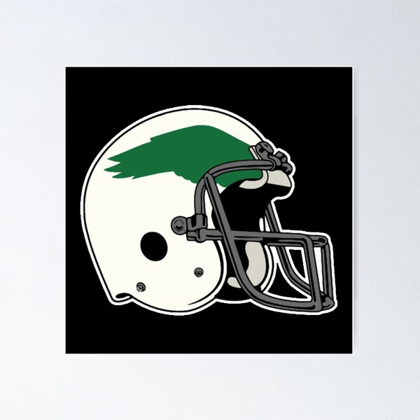Item preview, Eagles Throwback Helmet designed and sold by kathleenawad.