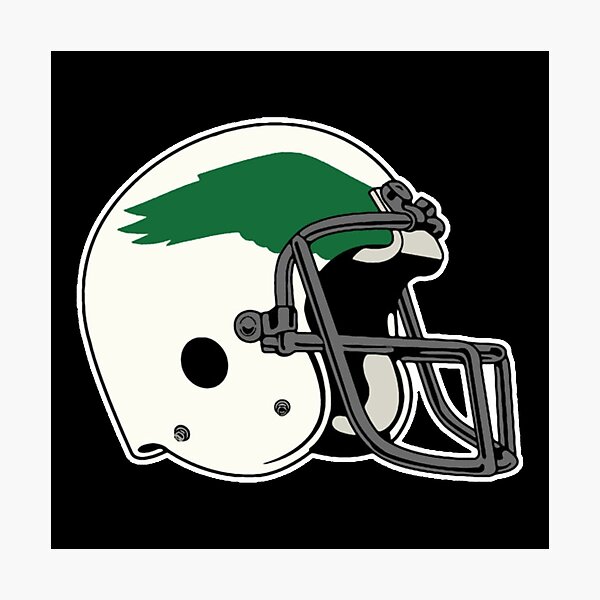 Item preview, Eagles Throwback Helmet designed and sold by kathleenawad.
