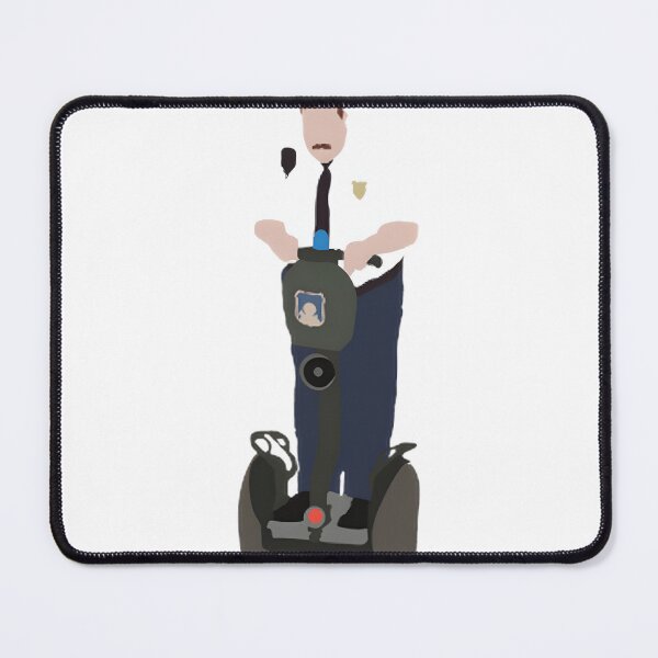 Item preview, Funny Security Guard Cartoon Design Inspired by Paul Blart Character designed and sold by zakariastore15.