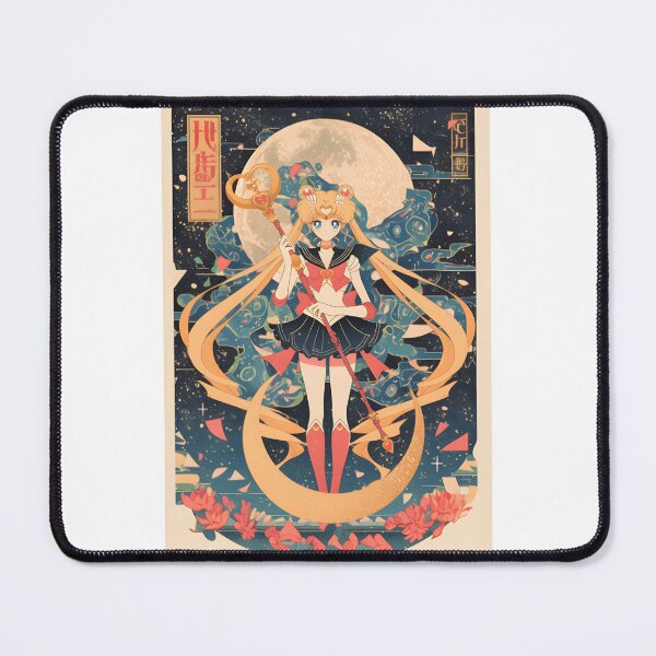 Item preview, Vintage Sailor Moon Inspired Retro Anime Cover Art Design designed and sold by Kasifer.
