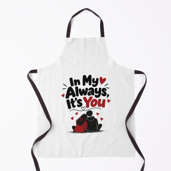 Item preview, In My Always, It's You – Romantic Couple Love Design designed and sold by Lovestickerco.