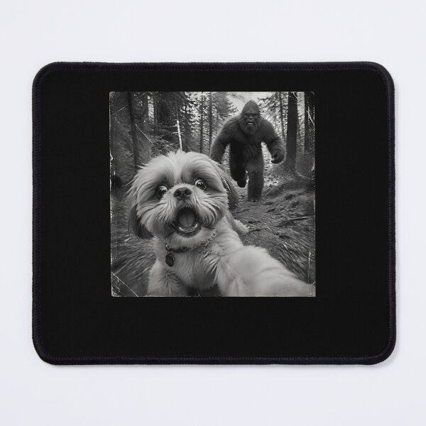 Item preview, Funny Bigfoot Shih Tzu designed and sold by Tomtomatos.