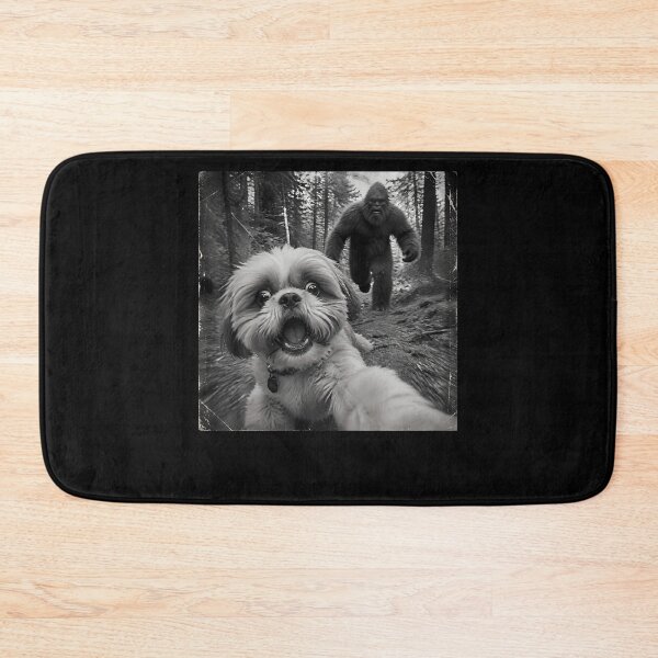 Item preview, Funny Bigfoot Shih Tzu designed and sold by Tomtomatos.
