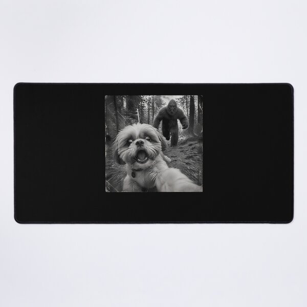 Item preview, Funny Bigfoot Shih Tzu designed and sold by Tomtomatos.