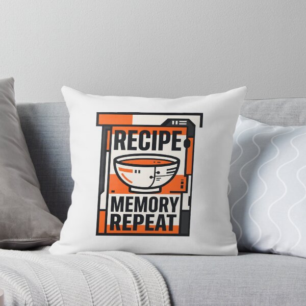 Item preview, Ramen Lover Recipe Memory Repeat Sci-Fi Food Graphic designed and sold by SplashTastic.