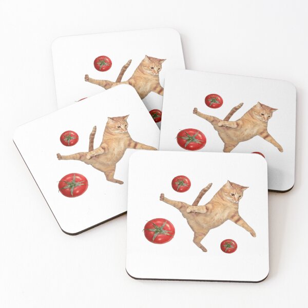 Item preview, Ninja Cat Tomato Karate Kick designed and sold by Zyphero.