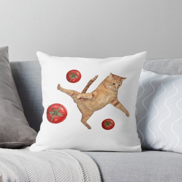Item preview, Ninja Cat Tomato Karate Kick designed and sold by Zyphero.