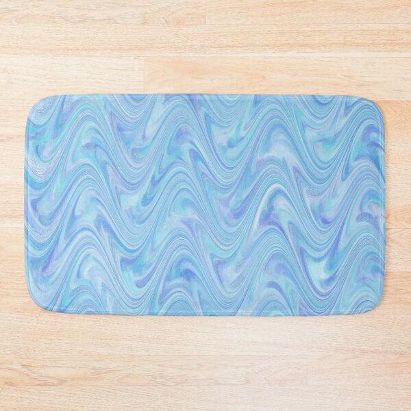 Item preview, Marbling Abstract Blue Purple designed and sold by ArtbyDebbieC.