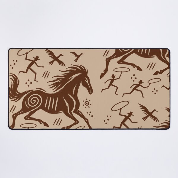Item preview, Cowboy Cave Art Horse - Ancient Western Wild Horse Graphic designed and sold by JonelCrafts.