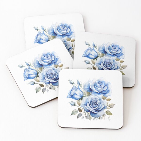 Item preview, Blue Rose | Elegant Floral Aesthetic Art designed and sold by Mandayartstudio.