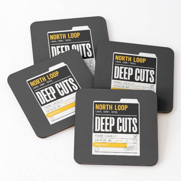 Item preview, Deep Cuts North Loop 78751 Collector Archive Graphic designed and sold by SplashTastic.