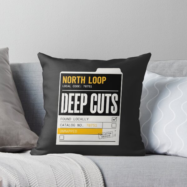 Item preview, Deep Cuts North Loop 78751 Collector Archive Graphic designed and sold by SplashTastic.