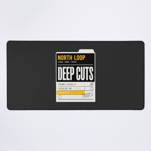 Item preview, Deep Cuts North Loop 78751 Collector Archive Graphic designed and sold by SplashTastic.