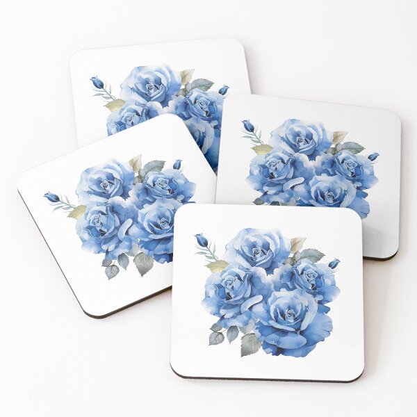Item preview, Blue Rose | Elegant Floral Aesthetic Art designed and sold by Mandayartstudio.