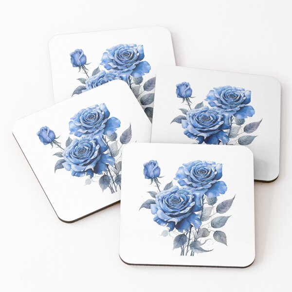 Item preview, Blue Rose | Elegant Floral Aesthetic Art designed and sold by Mandayartstudio.