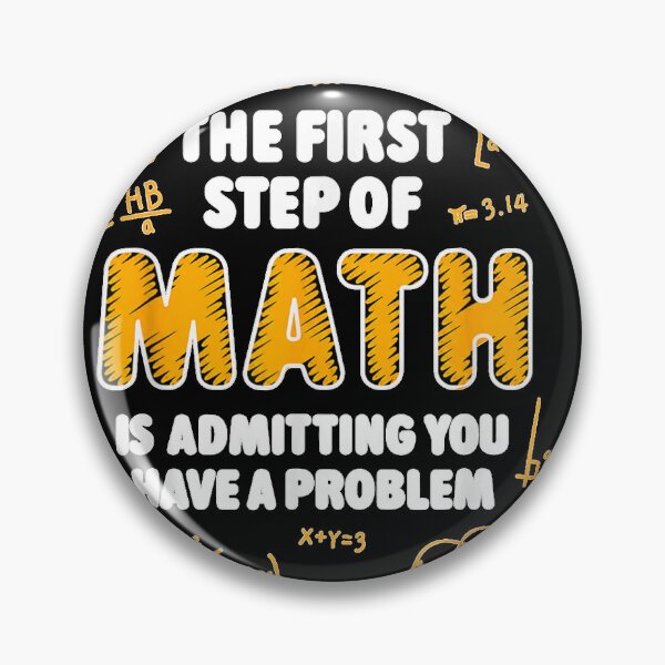 Item preview, The First Step of Math Rab is Admitting You Have A Problem  designed and sold by StanaLuis.