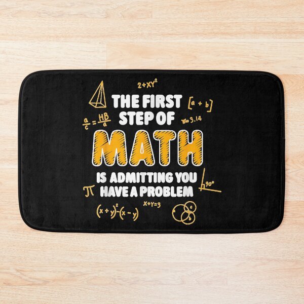 Item preview, The First Step of Math Rab is Admitting You Have A Problem  designed and sold by StanaLuis.