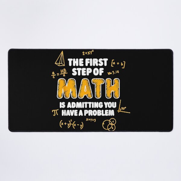 Item preview, The First Step of Math Rab is Admitting You Have A Problem  designed and sold by StanaLuis.