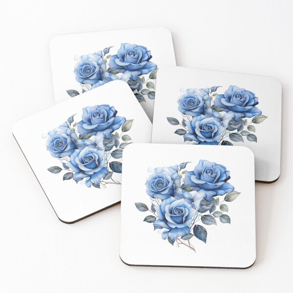Item preview, Blue Rose | Elegant Floral Aesthetic Art designed and sold by Mandayartstudio.