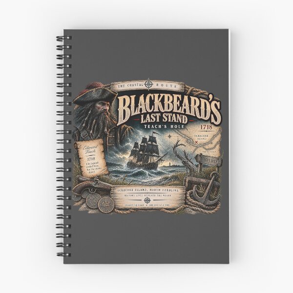 Item preview, Blackbeard's Last Stand Teach's Hole designed and sold by The Coastal Route.