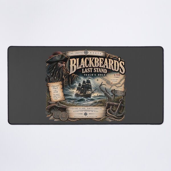 Item preview, Blackbeard's Last Stand Teach's Hole designed and sold by The Coastal Route.