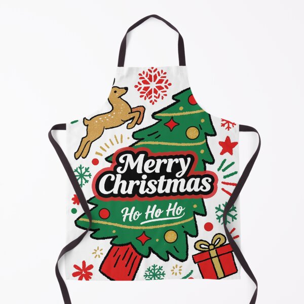 Item preview, Merry Christmas & Ho Ho Ho: Festive Tree Scene designed and sold by SugarCore.