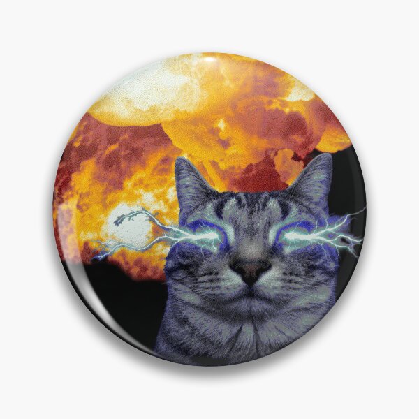 Item preview, Aura Farmer Exploding Laser Cat Meme designed and sold by Zyphero.