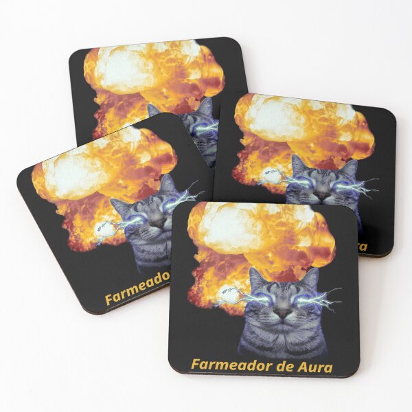 Artikelvorschau, Aura Farmer Exploding Laser Cat Meme entworfen und verkauft von Zyphero.
